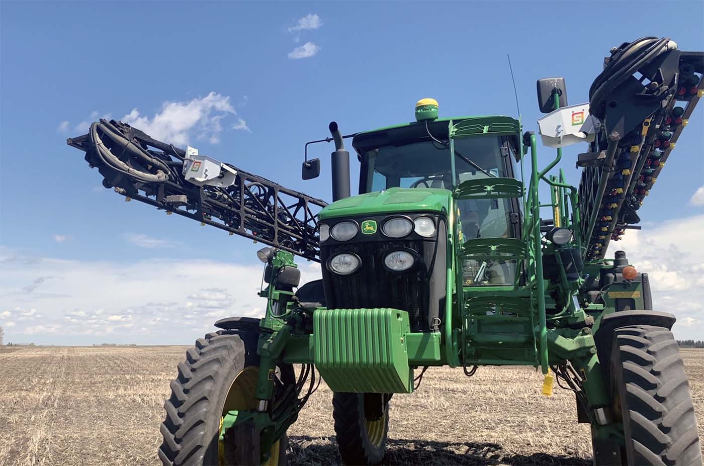 SWAT CAM mounted on farming equipment